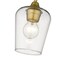 Z-Lite Joliet 1 Light Flush Mount, Olde Brass & Clear 473F1-OBR - alternate 6